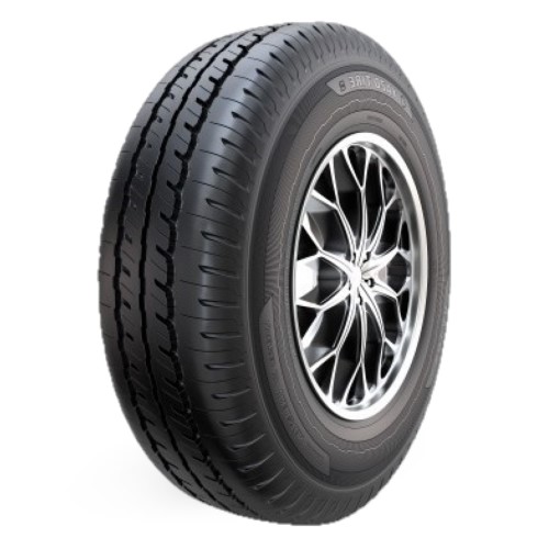 لاستیک یزدتایر سایز 195R15C طرح گل SOLAR